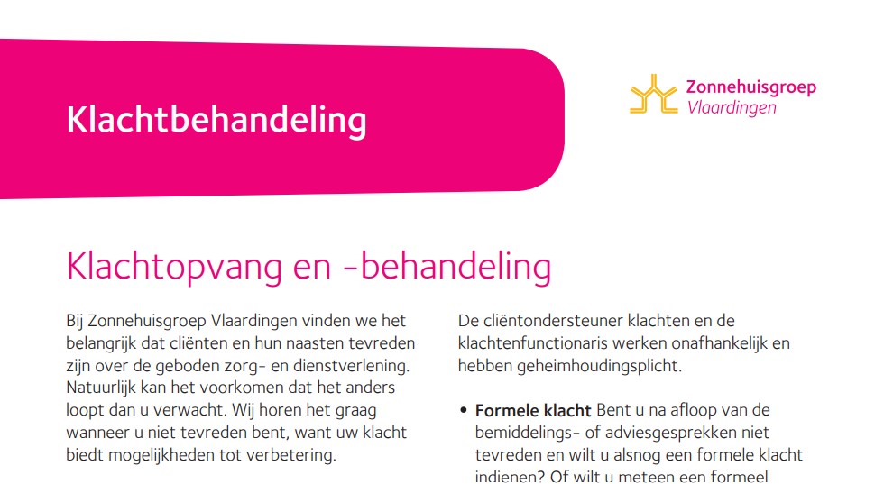 Klachtbehandeling