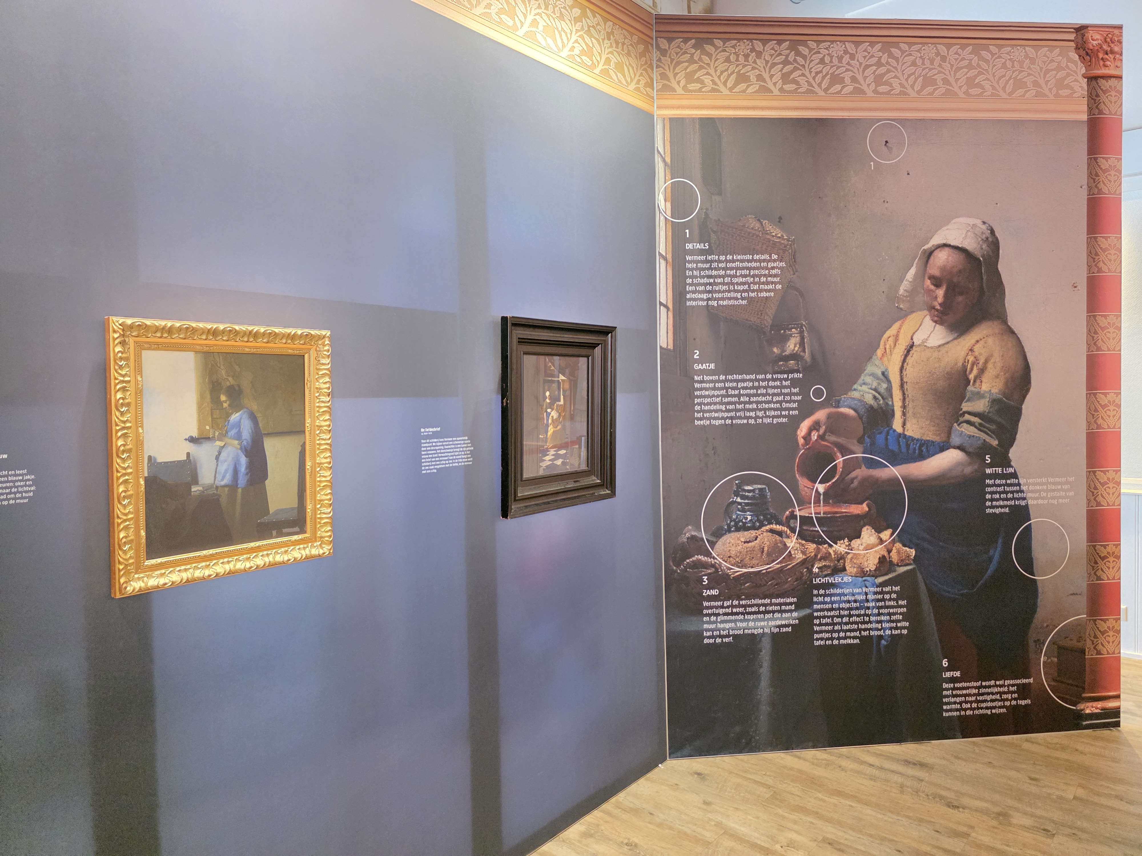 2 - Foto's expositie Vermeer on tour