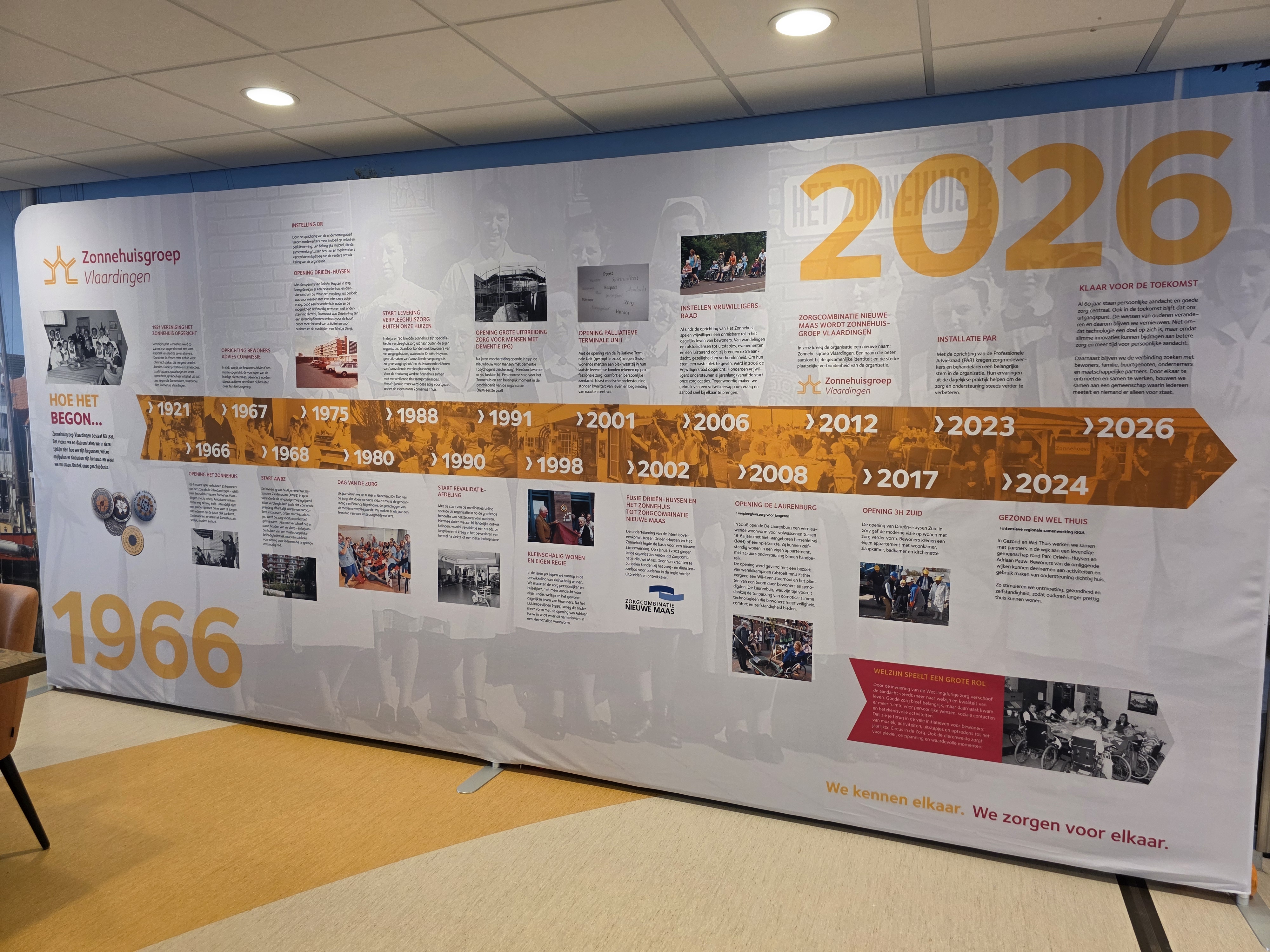 Opening jubileumexpositie 60 jaar zorg, wonen en welzijn in Vlaardingen