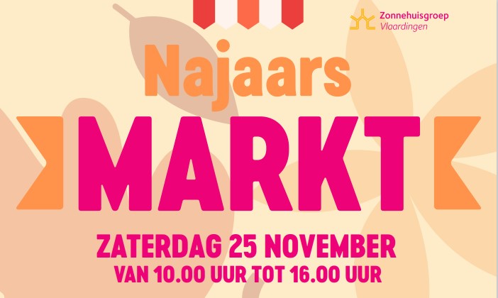 Najaarsmarkt op 25 november