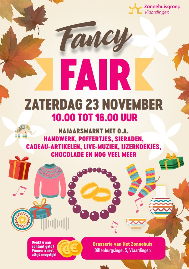 Fancy Fair in Het Zonnehuis