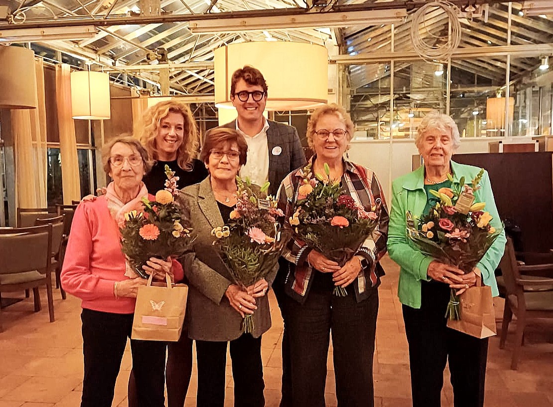 Jubilarissen vrijwilligers