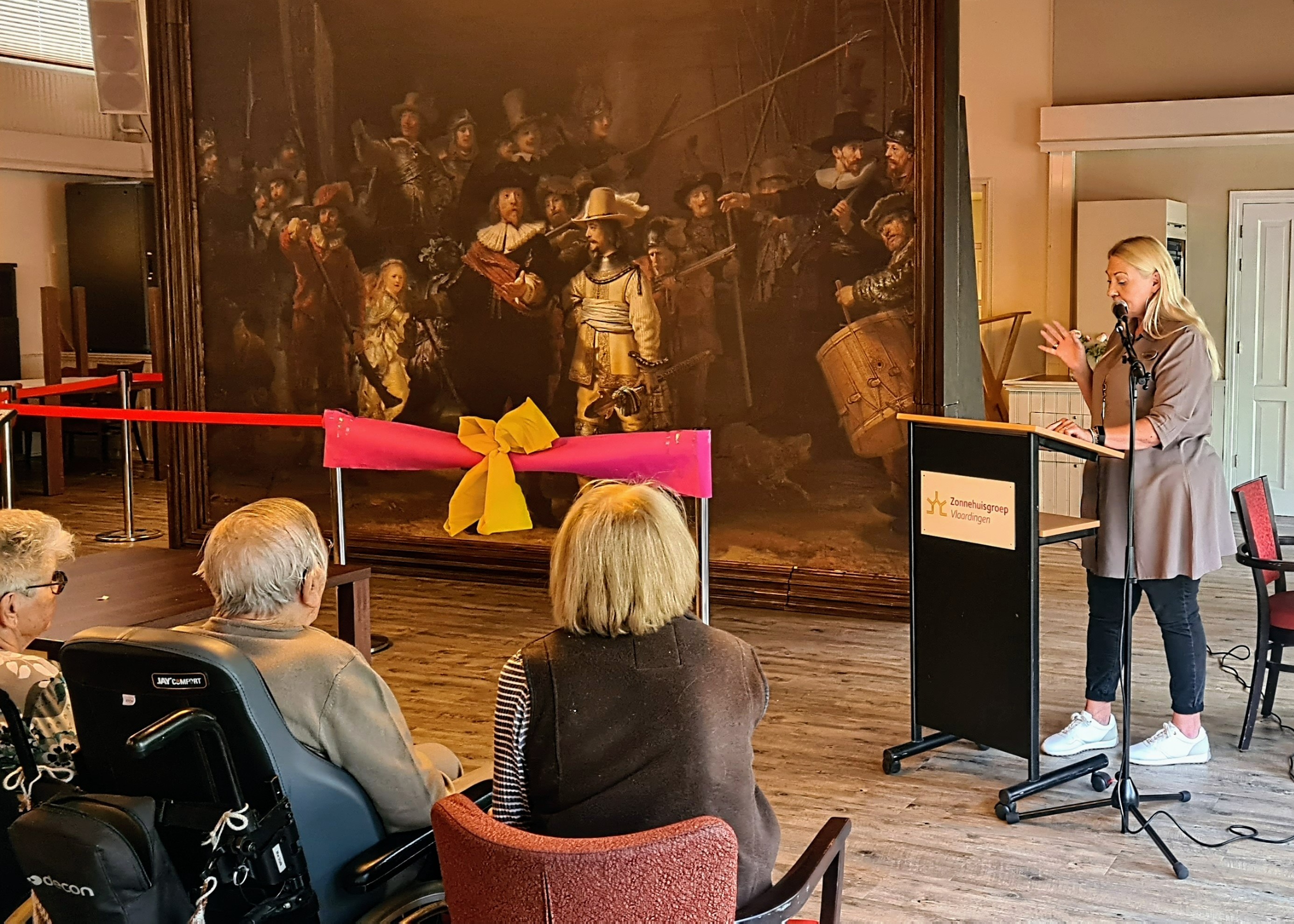 Nachtwacht on Tour bij Het Zonnehuis